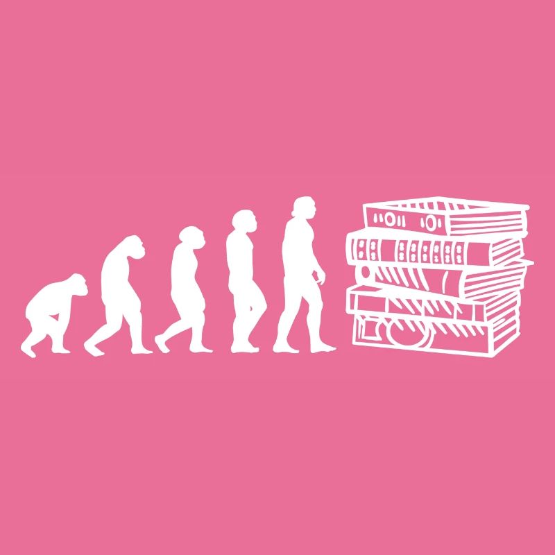 Evolution Bücherwurm