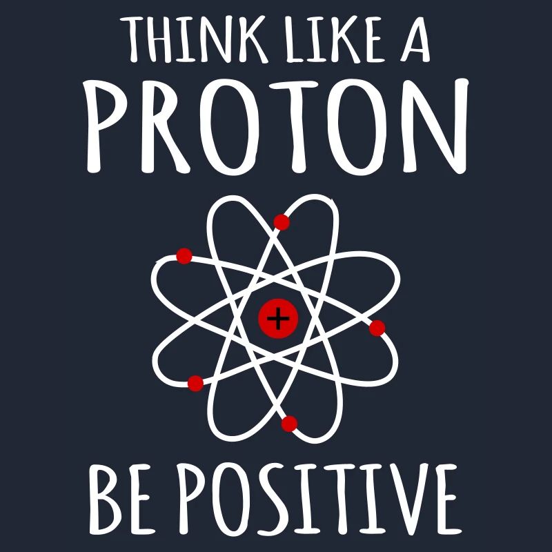 Positif penser Proton Atom Physik Physics Prots