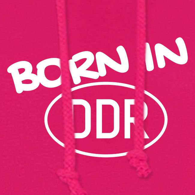 Born in DDR schwarz