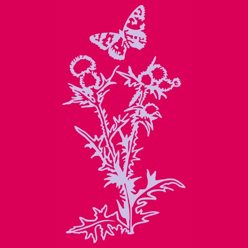 Thistle - design color selectable