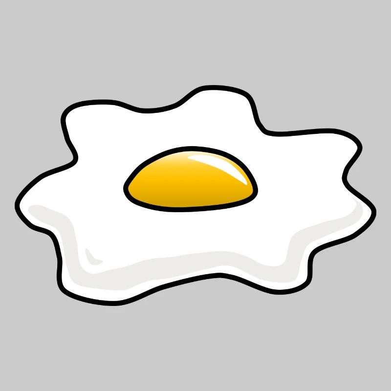 Fried egg egg fried egg