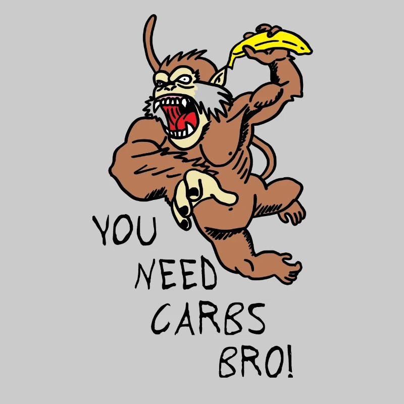 Affe Banane Schimpanse Primat Kalium Trainingmotiv