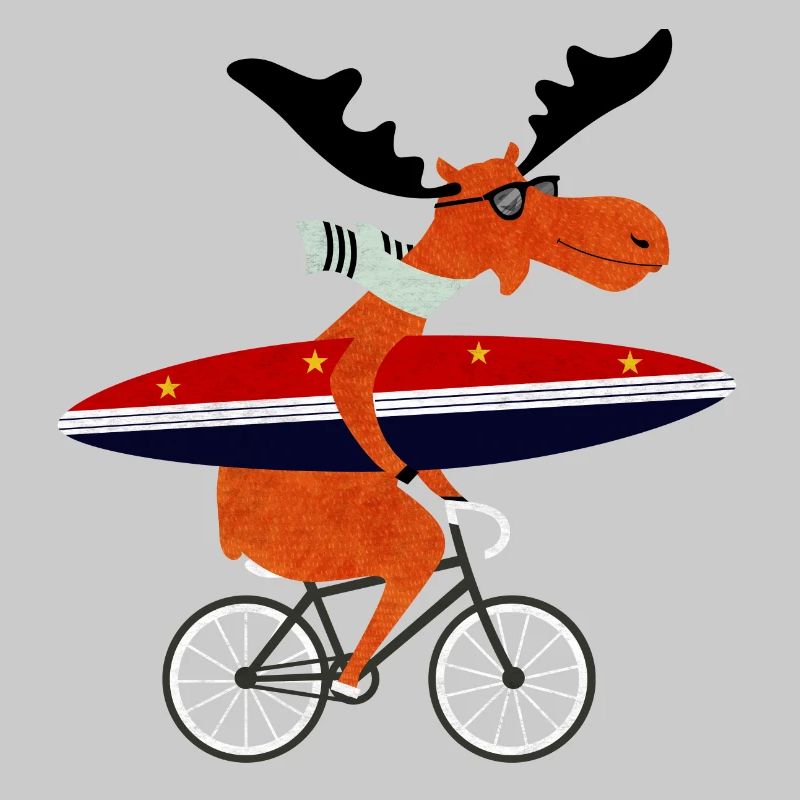 elch surfing