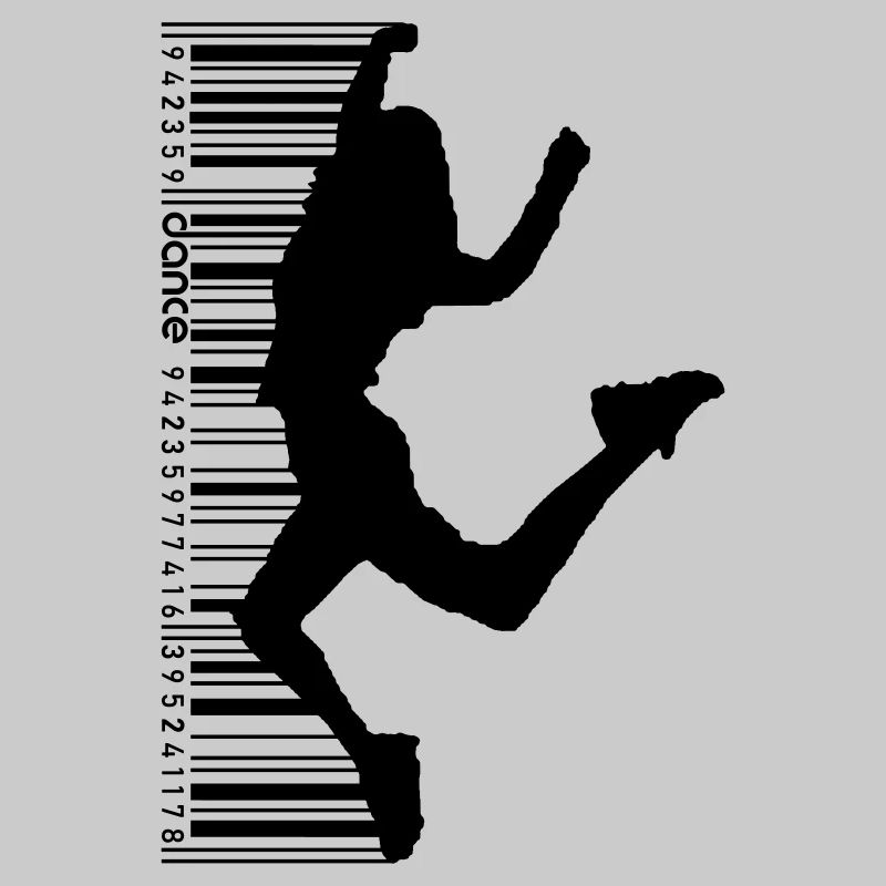 Danseuse dans le QR-Code Style (2)