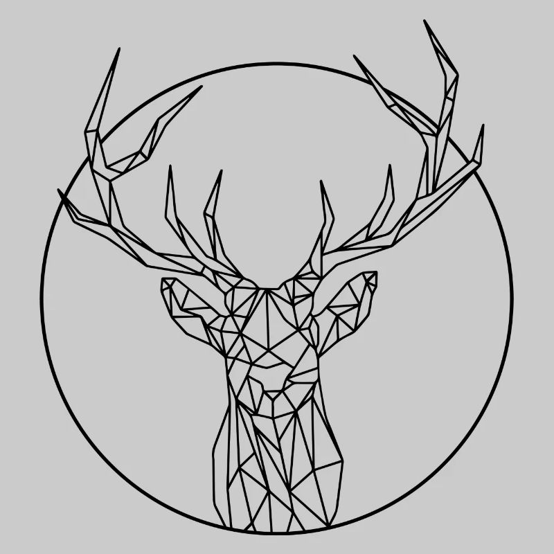 Deer geometric