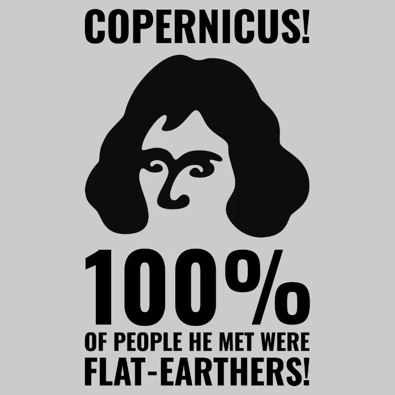 Copernicus gegen Flat Earthers