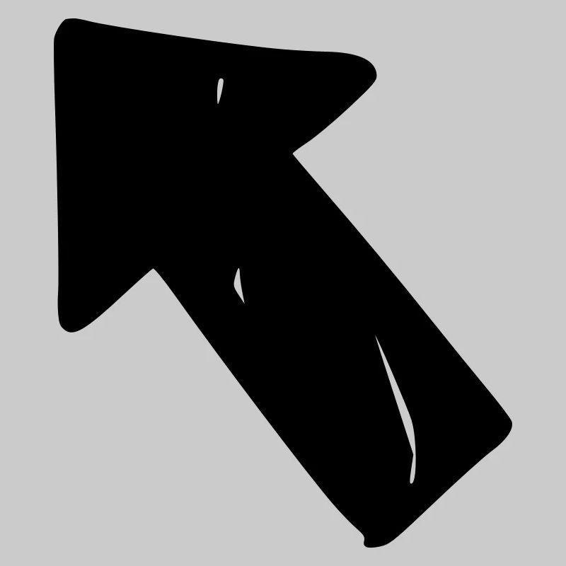 Arrow drawing sketch black