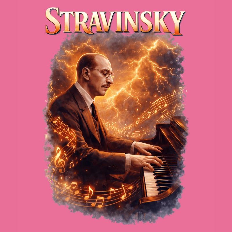 Stravinsky Piano Fire