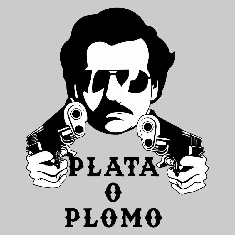 Pablo Escobar - Silber oder Blei-T-Shirt