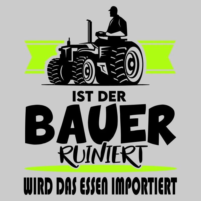 Ist der Bauer ruiniert Demostration Protest