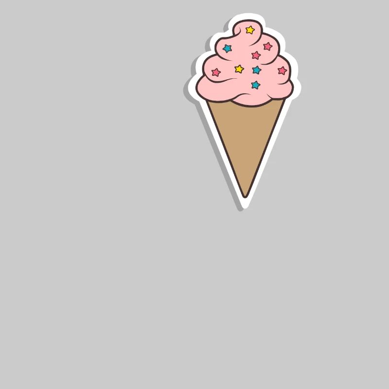 Eiscreme logo Sommer Softeis Geschenkidee