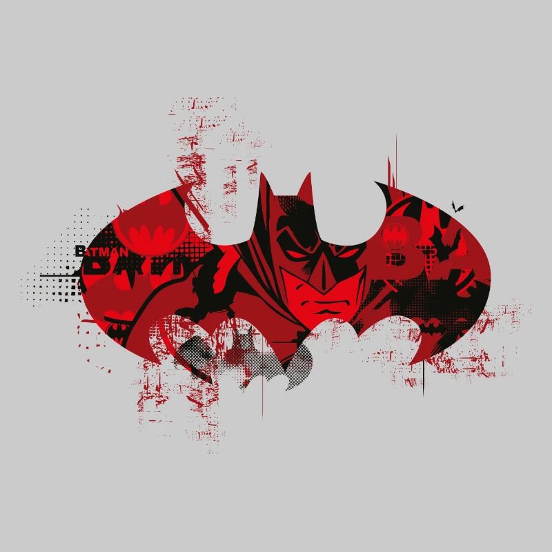 Batman Logo Red