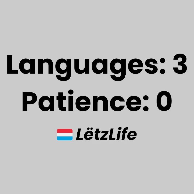 Sprachen: 3, Geduld: 0 – Mehrsprachiger Humor