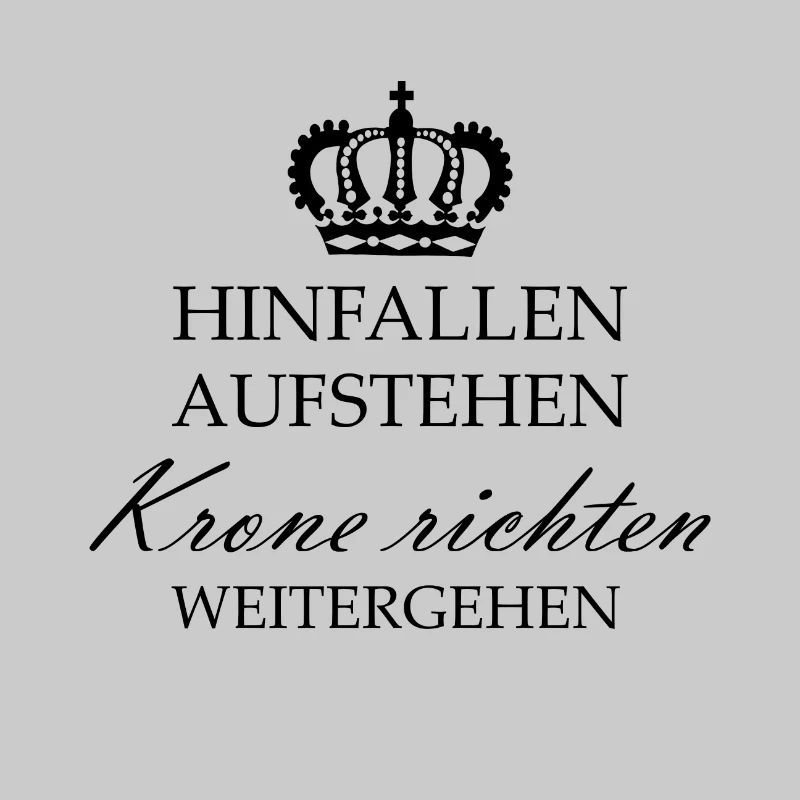 Hinfallen aufstehen Geschenk Geschenkidee