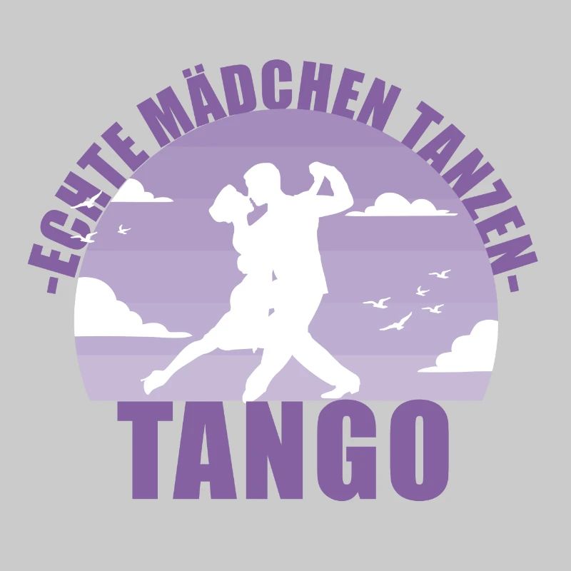 Echte Mädchen tanzen Tango! Tänzerin Geschenk