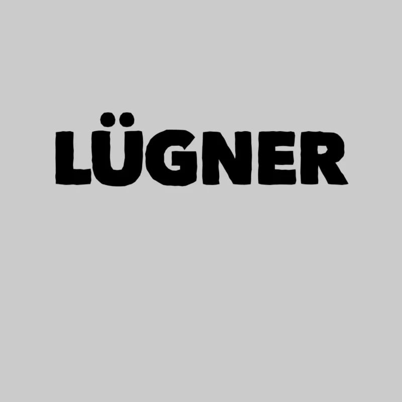 vor dir steht ein Lügner