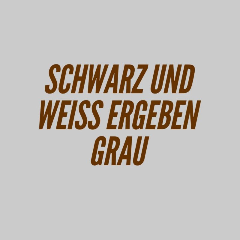 weiss und schwarz