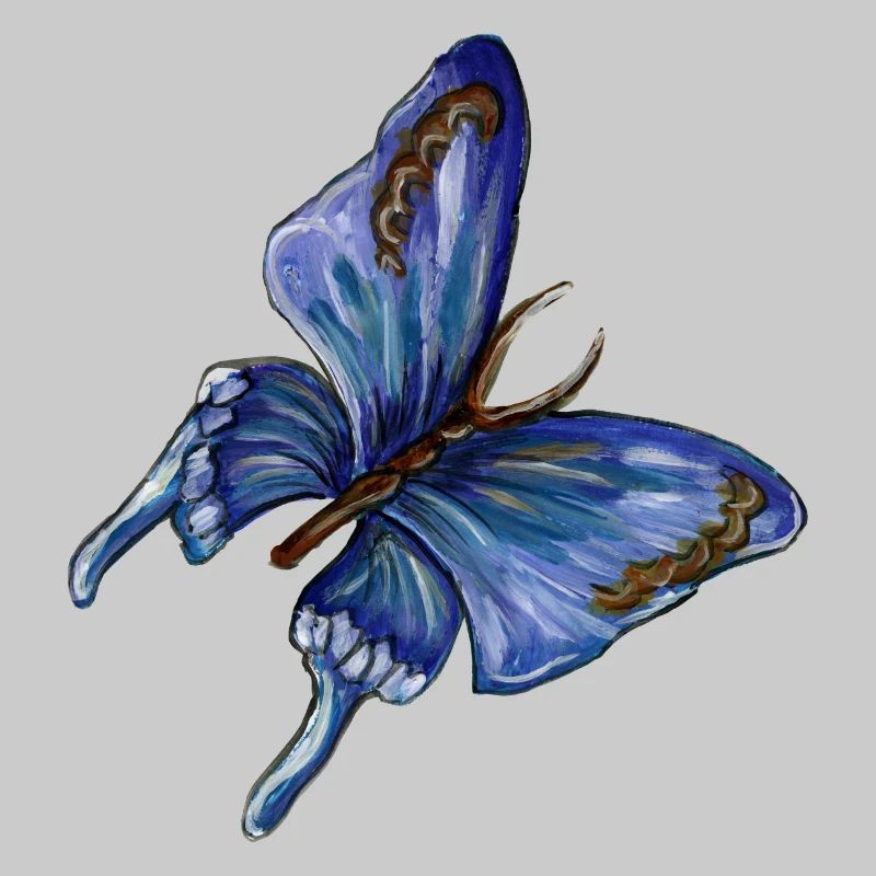 blue butterfly
