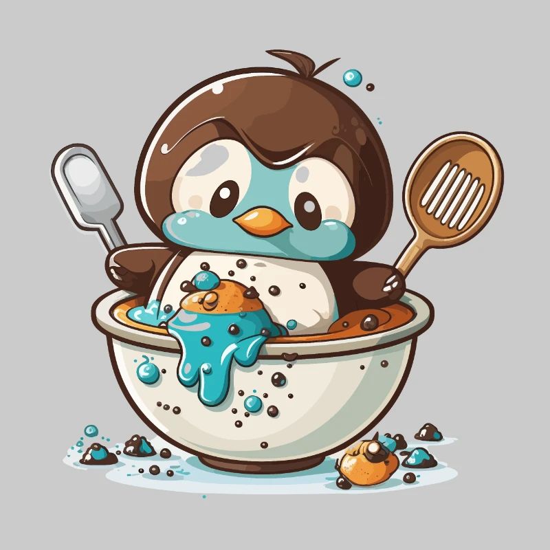 Pinguin-Gebäck