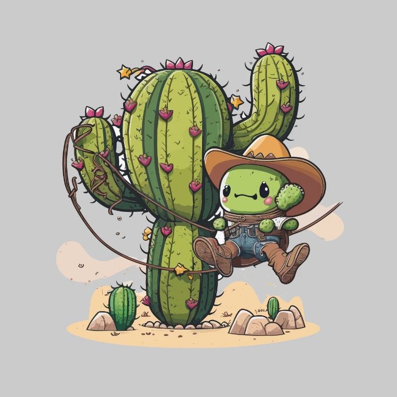 Rodéo de cactus