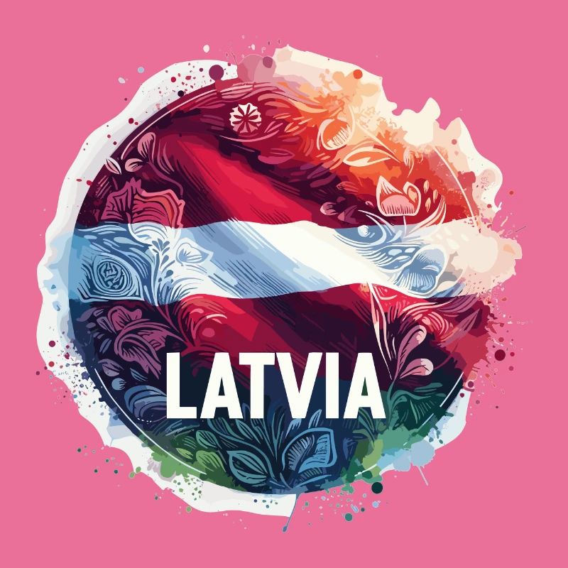 Drapeau de la Lettonie Drapeau Cadeau