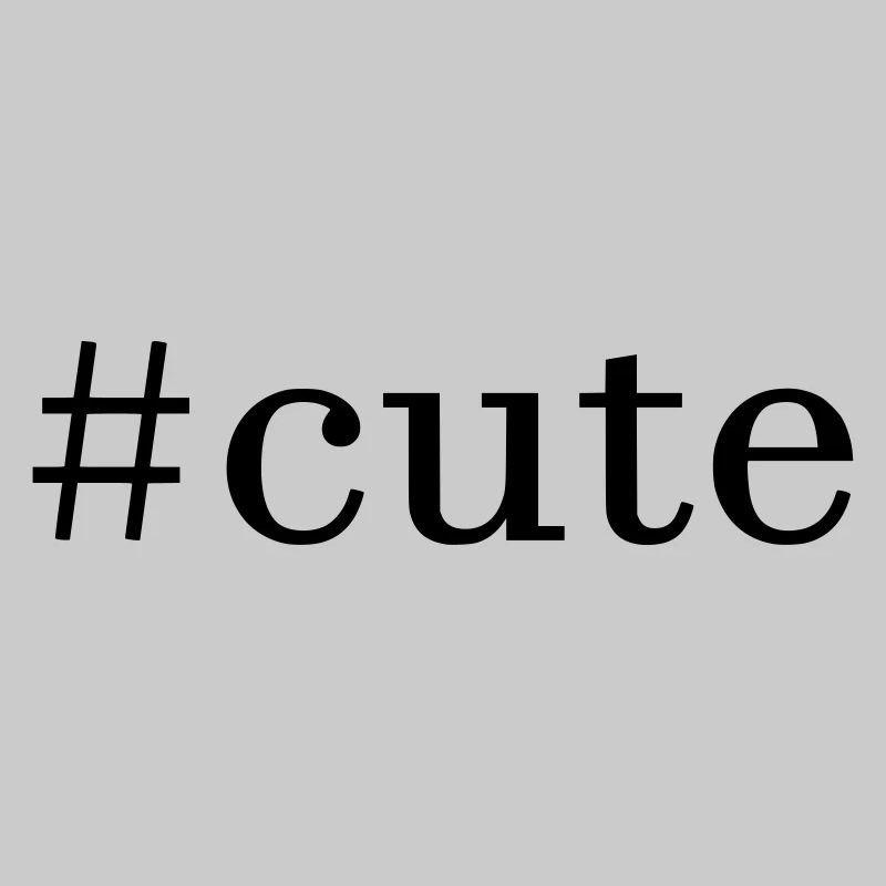#cute