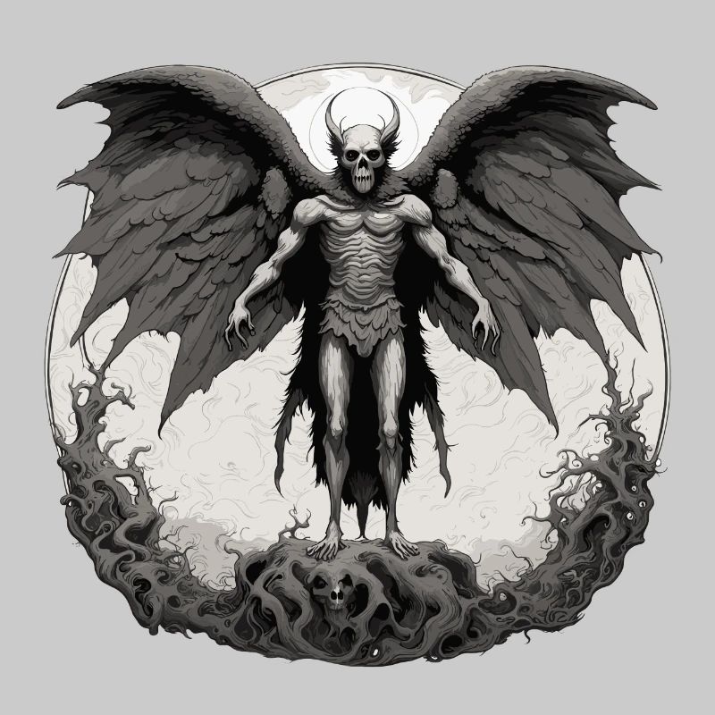 Mothman / Moth / Insect / Mythical Creature / Flutter