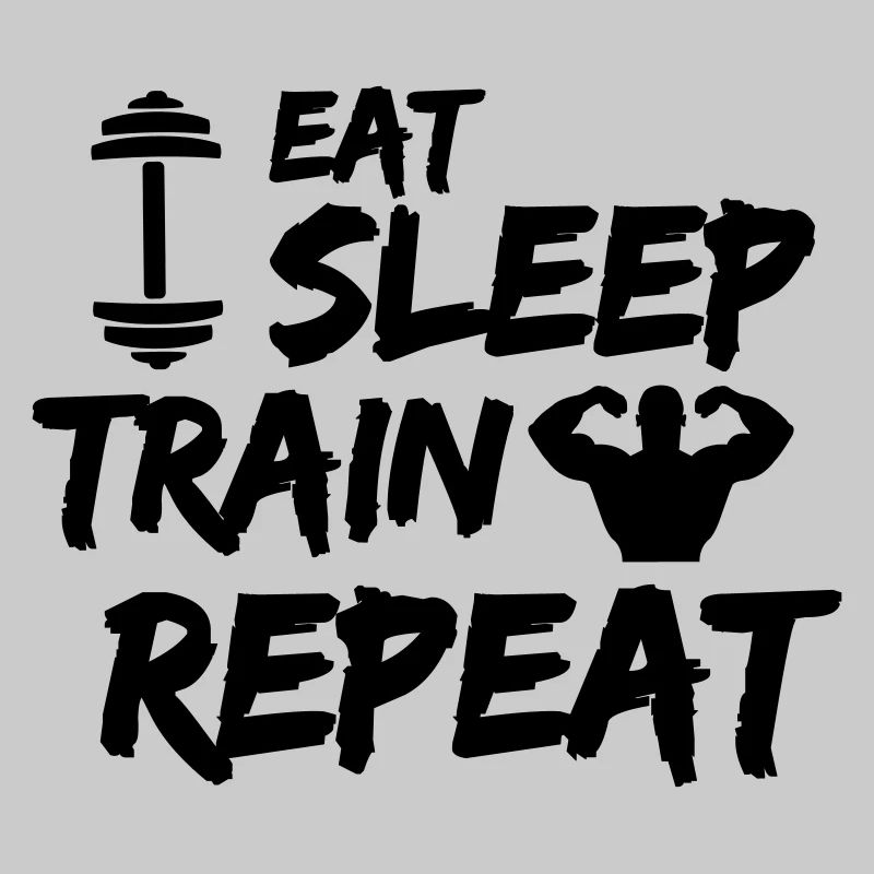 manger dormir train répéter