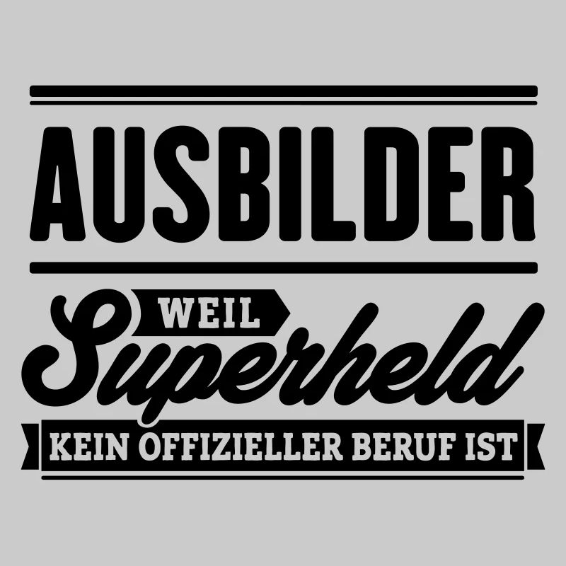 Superheld Ausbilder