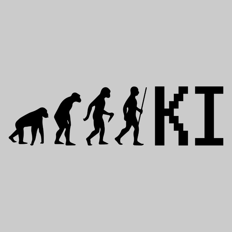 Evolution Computer Geschenk KI