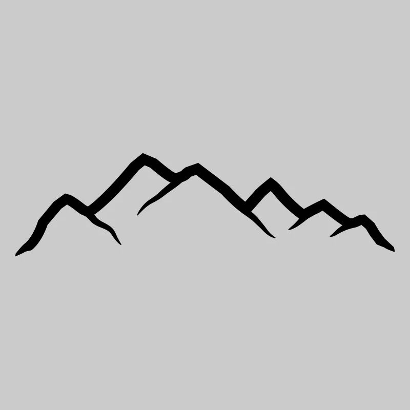 Berge Silhouette Klettern