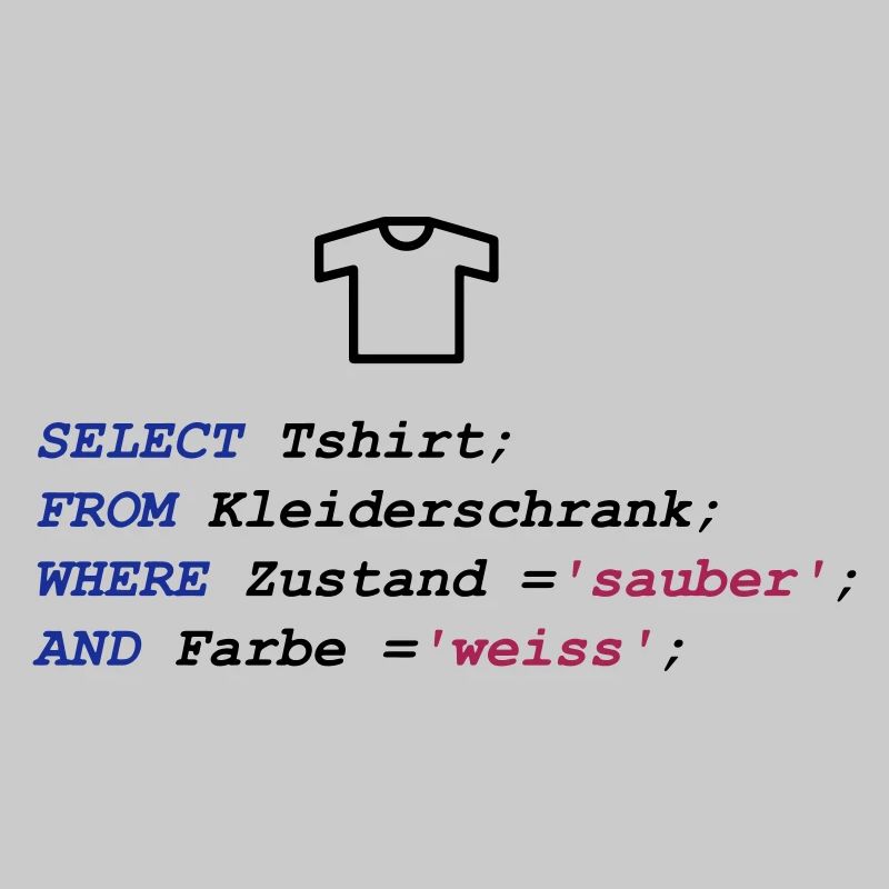 il chemise mon code vestimentaire sql