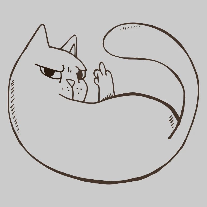 Chat méchant chat ami chat