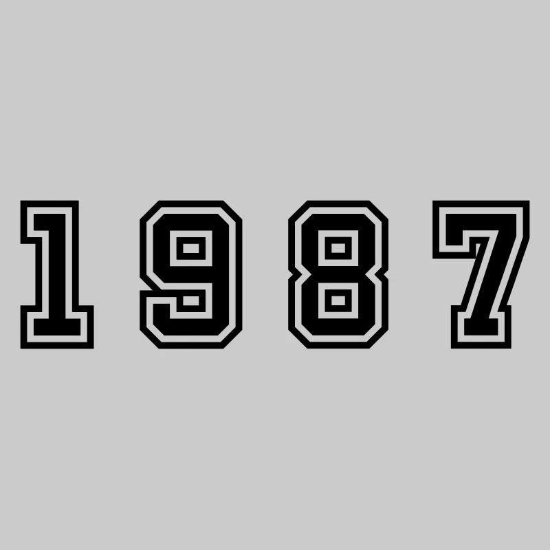 1987 Year Number