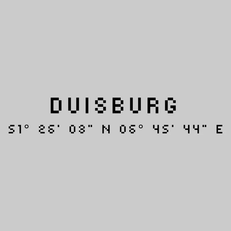 Les coordonnées de Duisbourg