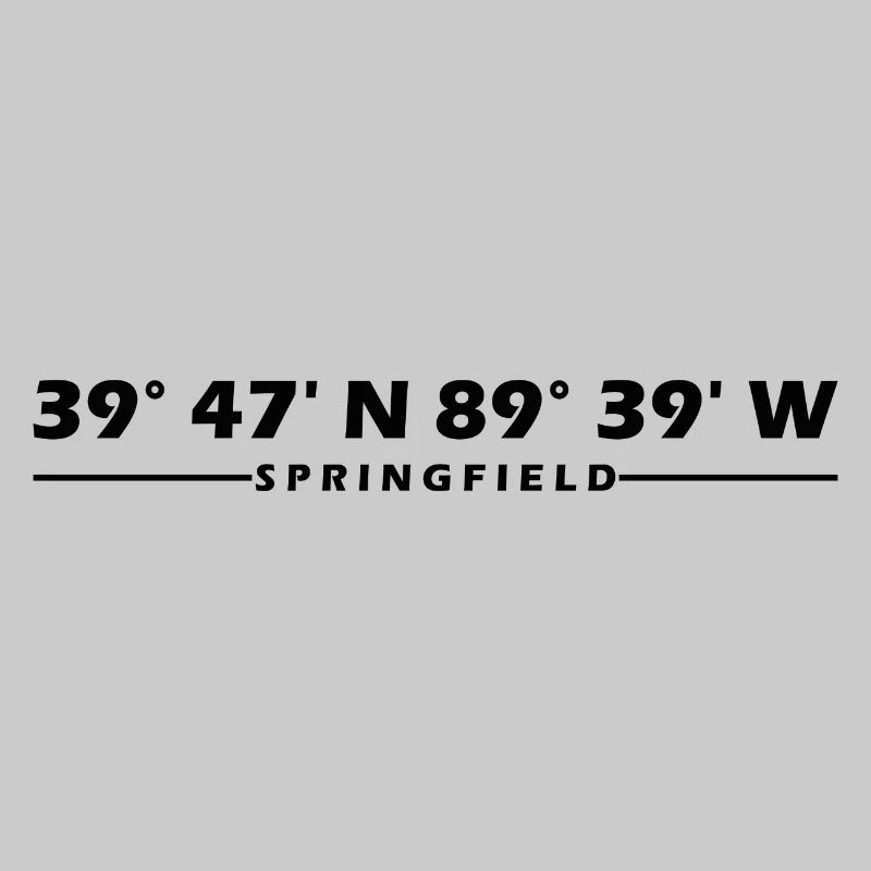 Springfield Coordinates