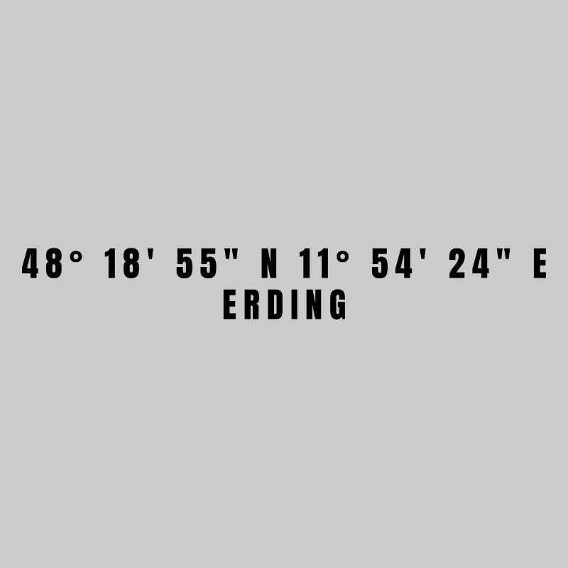 Erding Bavaria Coordinates