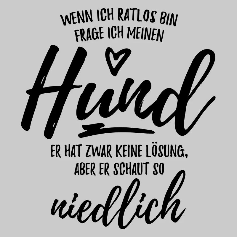 Mein Hund schaut so niedlich