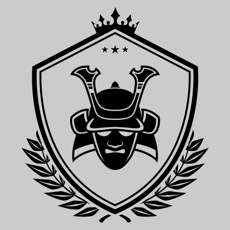 Samurai Helm wappen