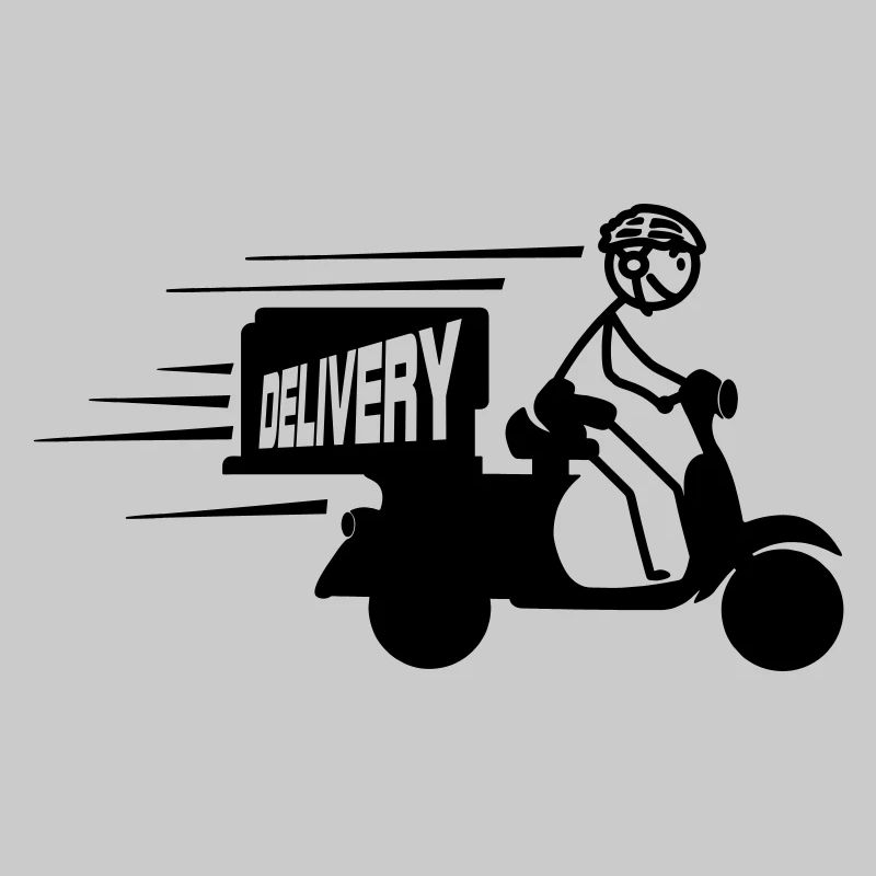 Scooter-Paket oder SMS-Lieferung