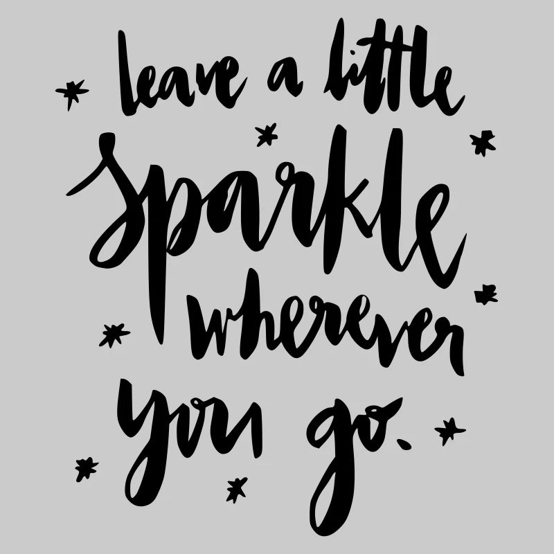 Leave a lil Sparkle: D
