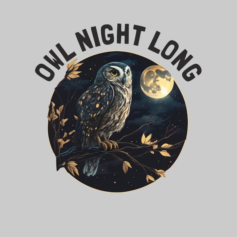 Owl Night Long Nachteule Eule Nachtdienst