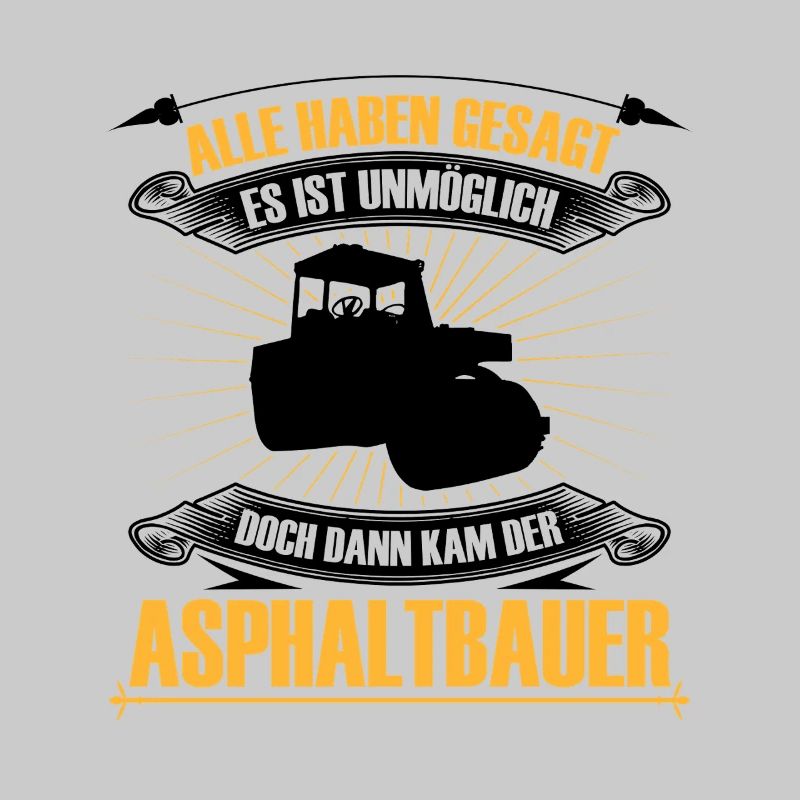 Asphalt construction is impossible Road construction