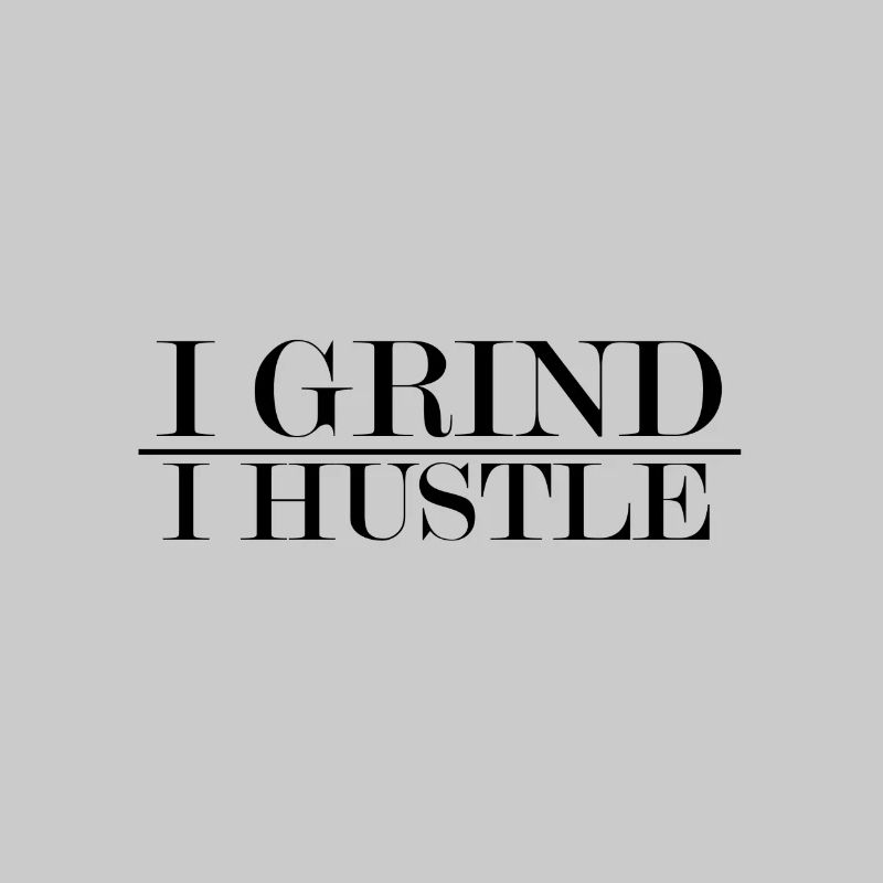 Hustle Hustler Succès Travail Argent Argent