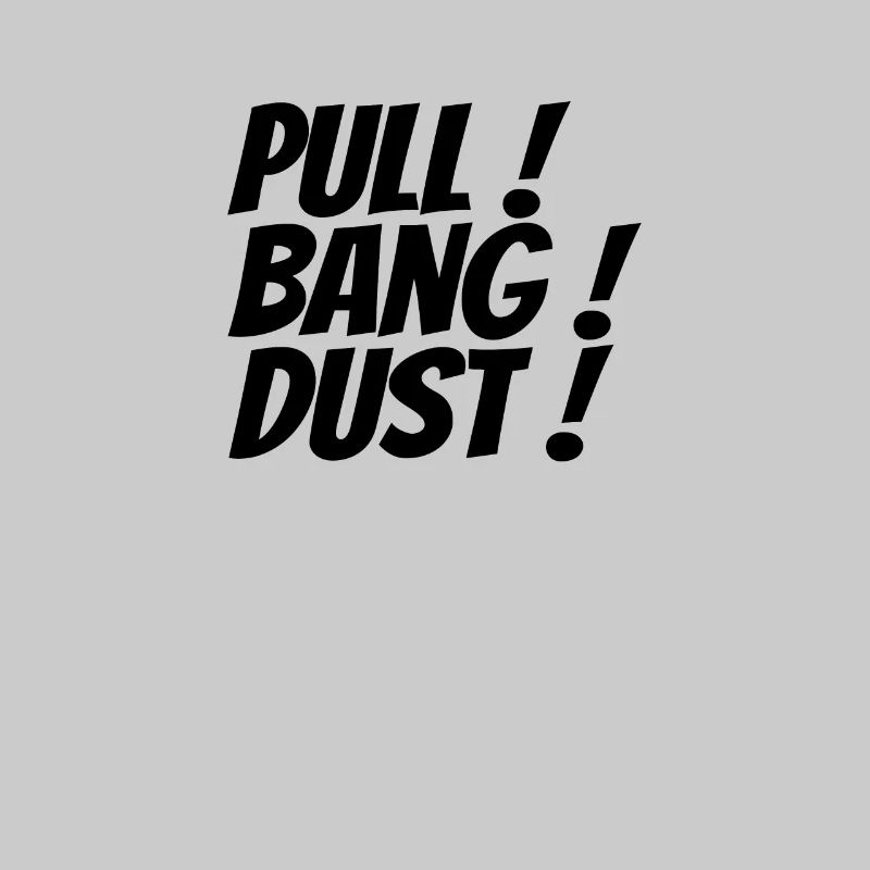 SKEET SHOOTING: Pull !, Bang !, Dust!