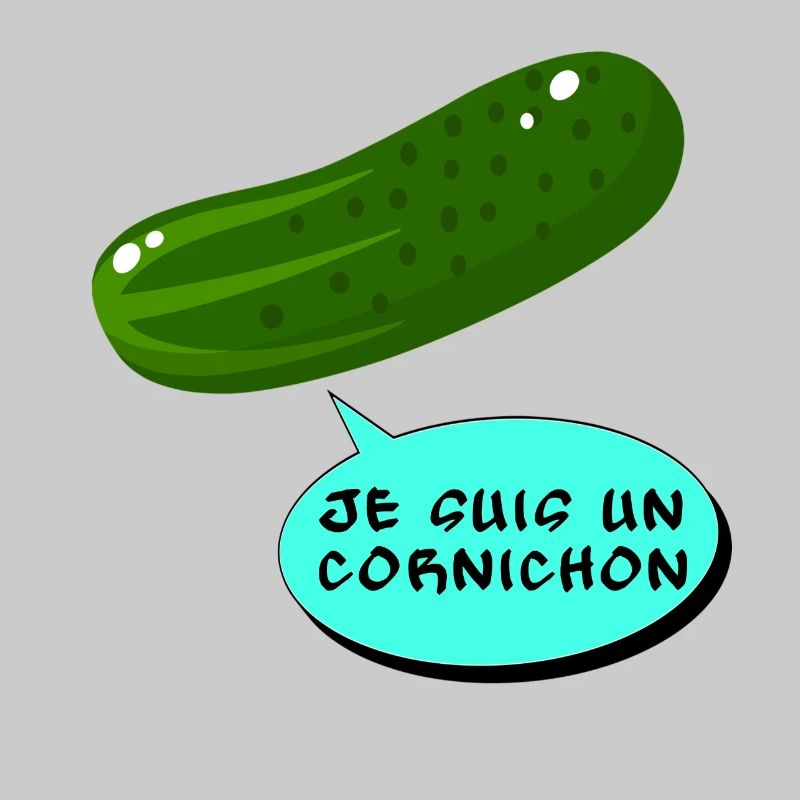 Ich bin eine Gurke