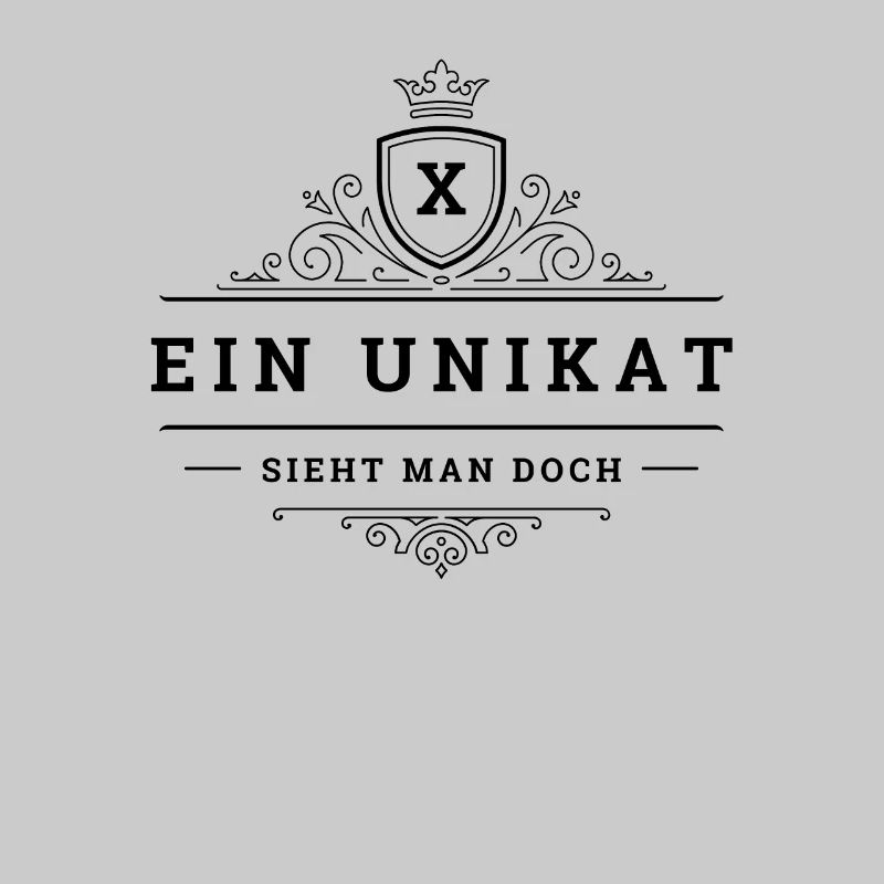 Ein Unikat Ein Einzelstück Anfangsbuchstabe X Name