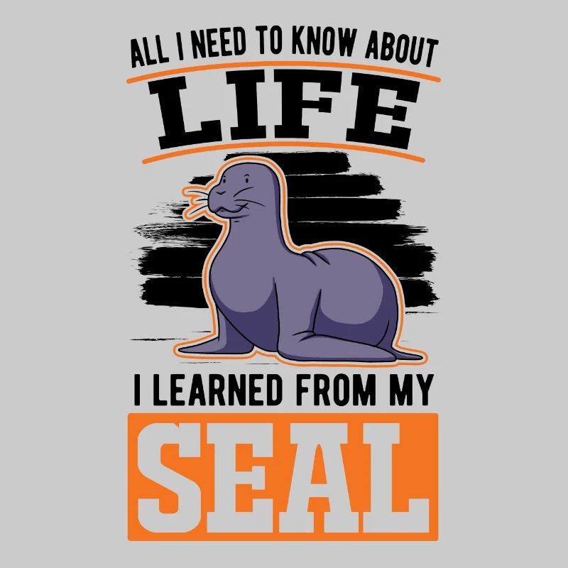 Robbe Geschenk Seal Seelöwe