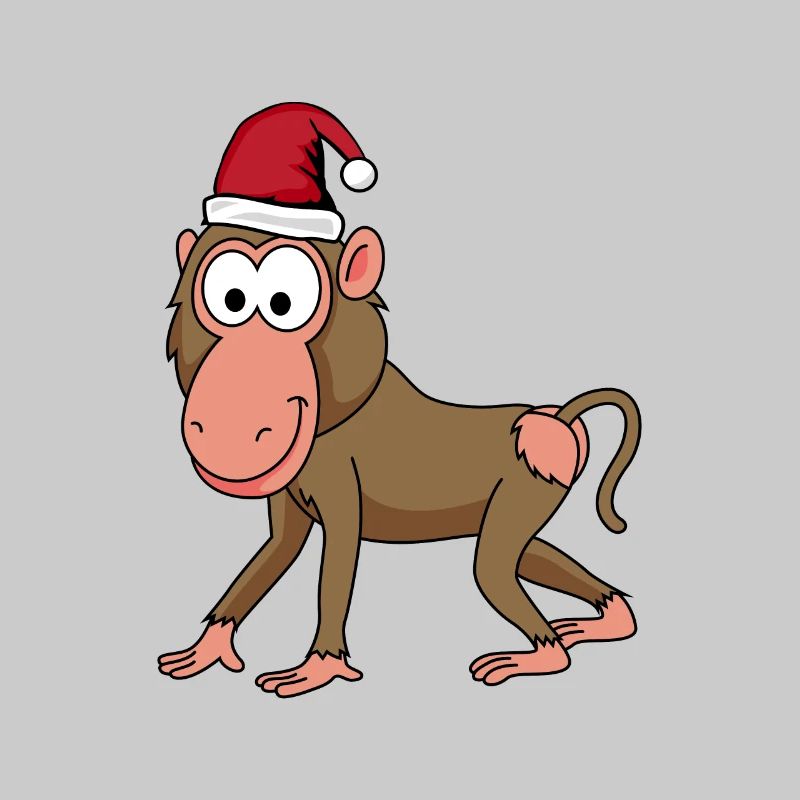 Monkey monkey Christmas