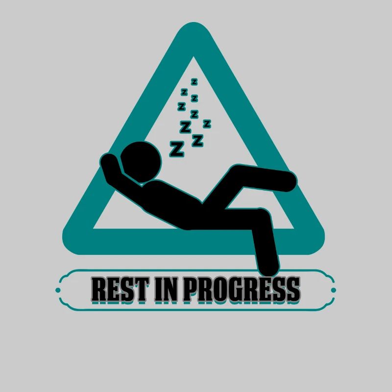 Sleephead Humor Rest in Progress Fun Naptime Geschenk